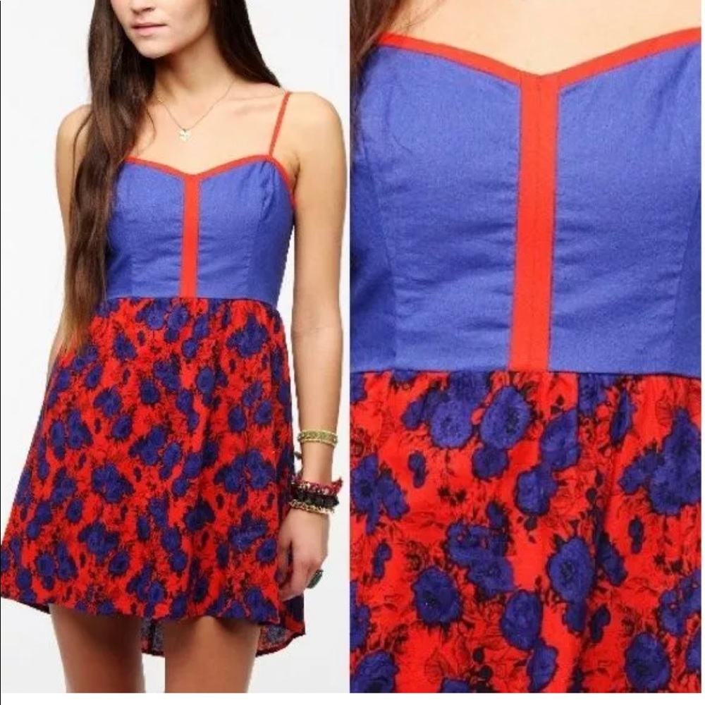 Urban outfitters Cope Women Blue Casual Dress